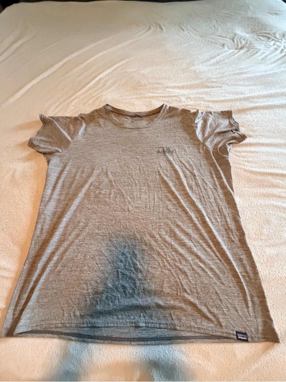 Patagonia Capilene Cool Daily Short Sleeve T-shirt, Heather Gray XXL